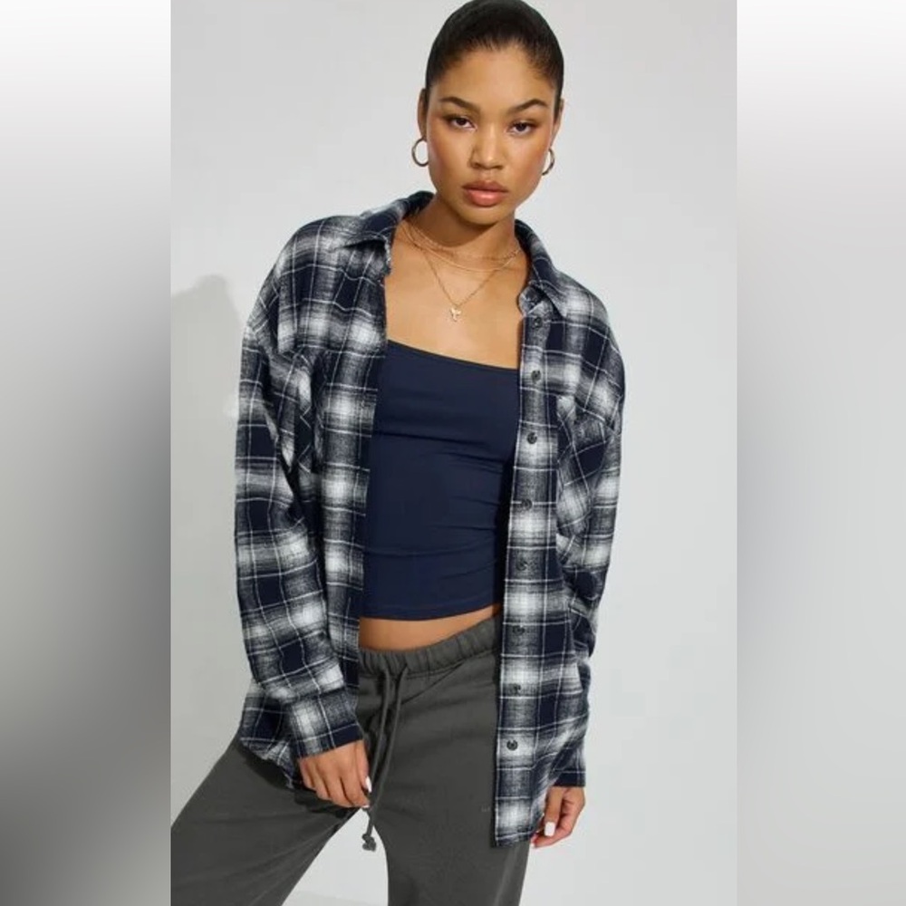 Garage Noah Plaid Button-Up Shirt, in Mariana Plaid, size Small